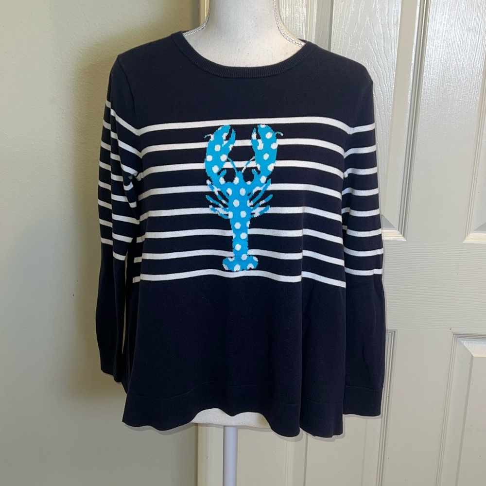 Crown & Ivy Lightweight Lobster Sweater